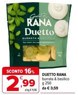 Iperal Duetto RANA offerta