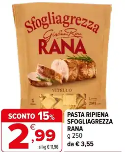 Iperal Pasta ripiena SFOGLIAGREZZA offerta
