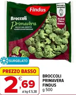 Iperal Broccoli primavera FINDUS offerta
