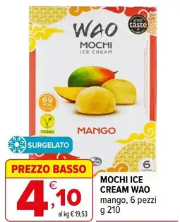Iperal Mochi ice cream WAO offerta