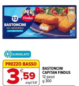 Iperal Bastoncini capitan FINDUS offerta