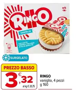 Iperal Ringo vaniglia offerta