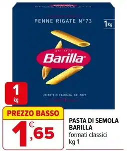 Iperal Pasta di semola pasta di semola BARILLA offerta