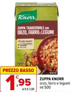 Iperal Zuppa KNORR offerta