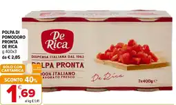 Iperal Polpa di pomodoro pronta DE RICA offerta