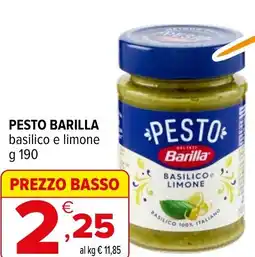 Iperal Pesto BARILLA offerta