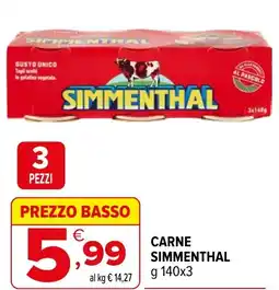 Iperal Carne SIMMENTHAL offerta
