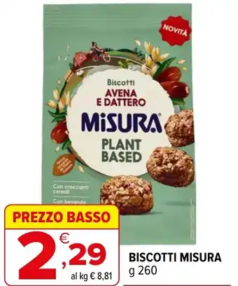 Iperal Biscotti MISURA offerta