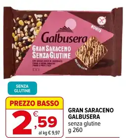 Iperal Gran saraceno GALBUSERA offerta
