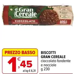 Iperal Biscotti GRAN CEREALE offerta