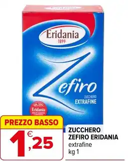 Iperal Zucchero zefiro ERIDANIA offerta