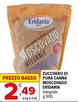 Iperal Zucchero di pura canna moscovado ERIDANIA offerta
