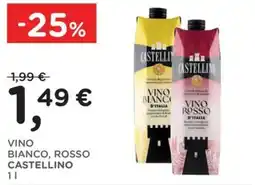 Orvea Vino bianco, rosso CASTELLINO offerta