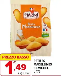 Iperal Petites madeleines ST.MICHEL offerta