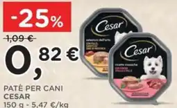 Orvea Patè per cani CESAR offerta