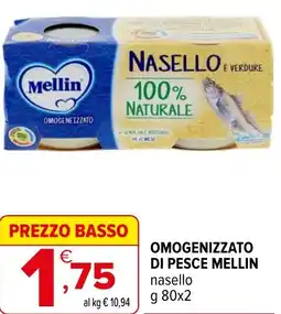 Iperal Omogenizzato di pesce MELLIN offerta