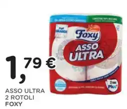Orvea Asso ultra 2 rotoli FOXY offerta