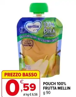Iperal Pouch 100% frutta MELLIN offerta