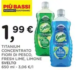 Orvea Titanium concentrato fiori di pesco, fresh lime, limone SVELTO offerta