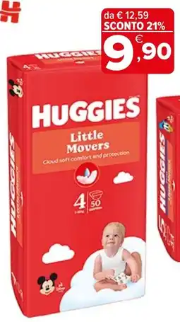 Iperal HUGGIES Little Movers offerta