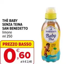 Iperal Thè baby senza teina SAN BENEDETTO offerta