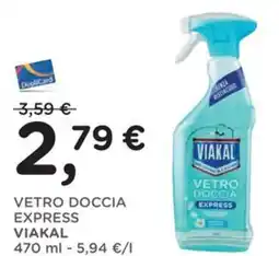 Orvea Vetro doccia express VIAKAL offerta