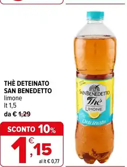 Iperal Thè deteinato SAN BENEDETTO offerta