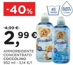 Orvea Ammorbidente concentrato COCCOLINO offerta