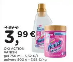 Orvea Oxi action VANISH offerta
