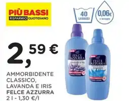 Orvea Ammorbidente classico, lavanda e iris FELCE AZZURRA offerta