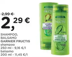 Orvea Shampoo, balsamo GARNIER FRUCTIS offerta