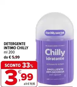Iperal Detergente intimo CHILLY offerta