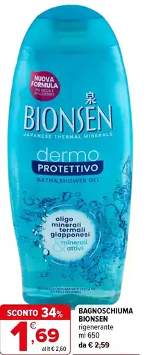 Iperal Bagnoschiuma BIONSEN offerta
