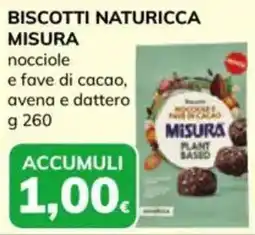 Basko Biscotti naturicca MISURA offerta