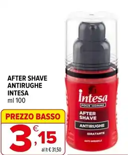 Iperal After shave antirughe INTESA offerta