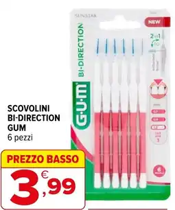 Iperal Scovolini bi-direction GUM offerta