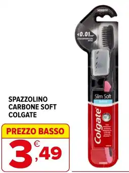 Iperal Spazzolino carbone soft COLGATE offerta