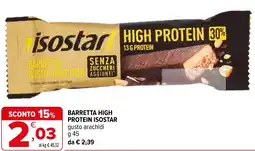 Iperal Barretta high protein ISOSTAR offerta