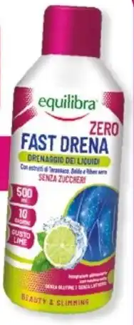 Iperal Equilibra zero fast drena offerta