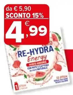 Iperal Equilibra re-hydra energy offerta