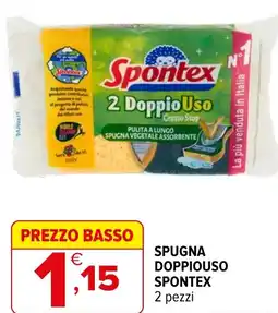 Iperal Spugna doppiouso SPONTEX offerta