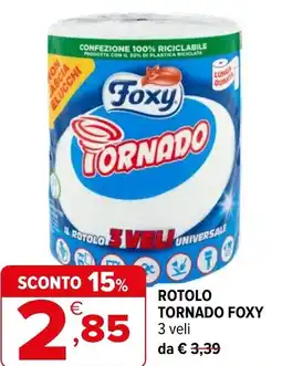 Iperal Rotolo tornado FOXY offerta