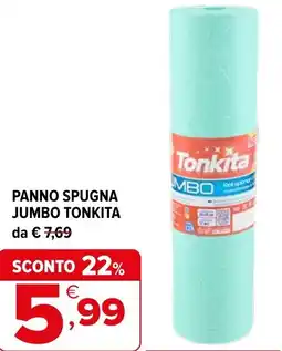 Iperal Panno spugna jumbo TONKITA offerta