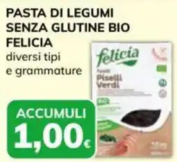 Basko Pasta di legumi senza glutine bio FELICIA offerta