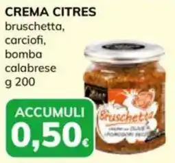 Basko Crema citres bruschetta, carciofi, bomba calabrese offerta
