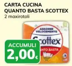 Basko Carta cucina quanto basta SCOTTEX offerta