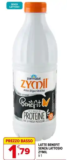 Iperal Latte benefit senza lattosio ZYMIL offerta