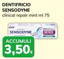 Basko Dentifricio sensodyne clinical repair mint offerta