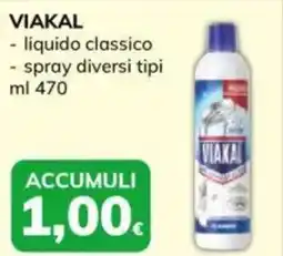 Basko VIAKAL liquido classico, spray offerta