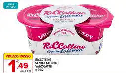 Iperal Riccottine senza lattosio VALCOLATTE offerta